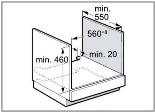 Junker JC4119961 - Installation below a worktop - 1