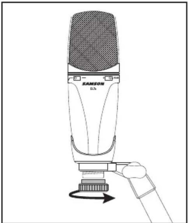 SAMSON CL7a - Stativmontage des CL7a - 1