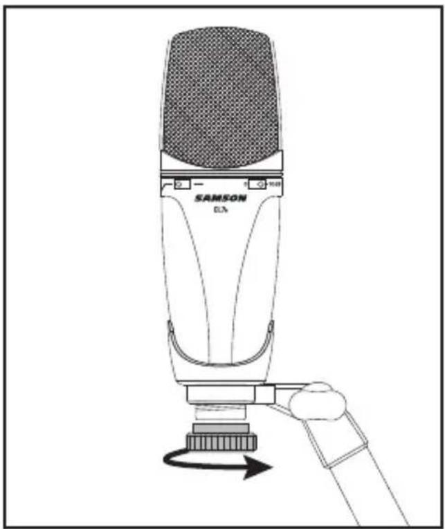 SAMSON CL7a - Montaggio su asta del CL7a - 1