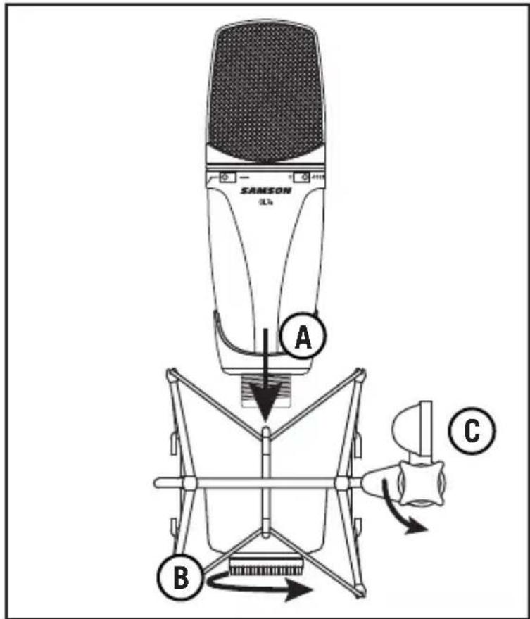 SAMSON CL7a - Optional SPO1 shockmount - 1