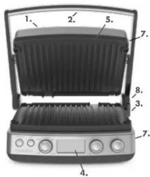 GreenPan CC006812 - BESCHRIJVING VAN DE ONDERDELEN - 4