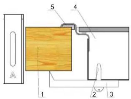 AMICA EC 744 100 E - Install the hob in a furniture worktop PG4\*\* - 1