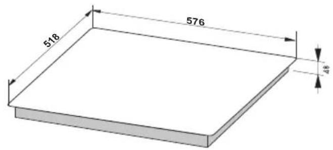 AMICA EC 744 100 E - Montage in meubelplaat PB\*4V\*0... - 1