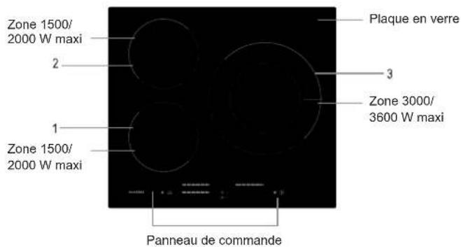 ROSIERES RSI633MC/G3 - Schéma des branchements électriques - 1