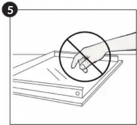 ROSIERES RFC5M749PN WIFI - REMOVAL AND CLEANING OF THE GLASS DOOR - 5