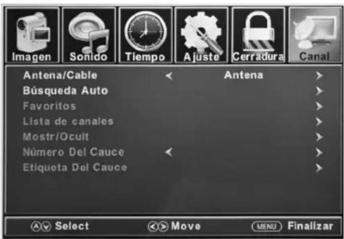 Furrion FDFS55C1A - Ajustes del canal - 1