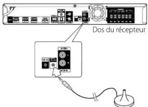 LG TS913SS - Connexion du microphone optimiseur - 1