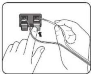 LG TS913SS - Raccordement des enceintes au récepteur - 2