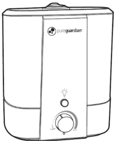 PureGuardian H1175WCA - USE & CARE INSTRUCTIONS - 1