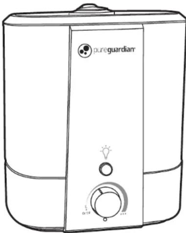 PureGuardian H1175WCA - UTILISATION ET INSTRUCTIONS D'ENTRETIEN - 1