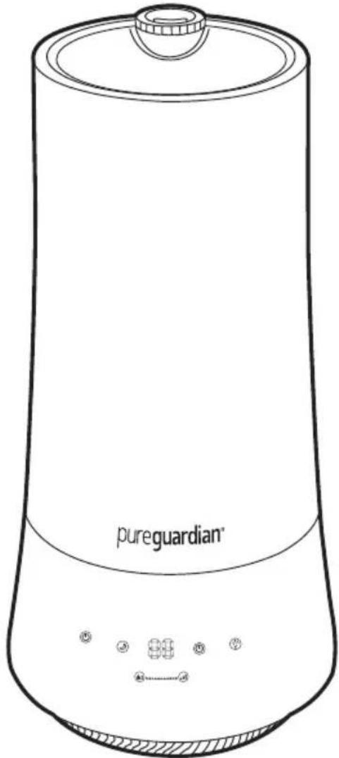 PureGuardian H997W - INSTRUCCIONES DE USO Y CUIDADO - 1