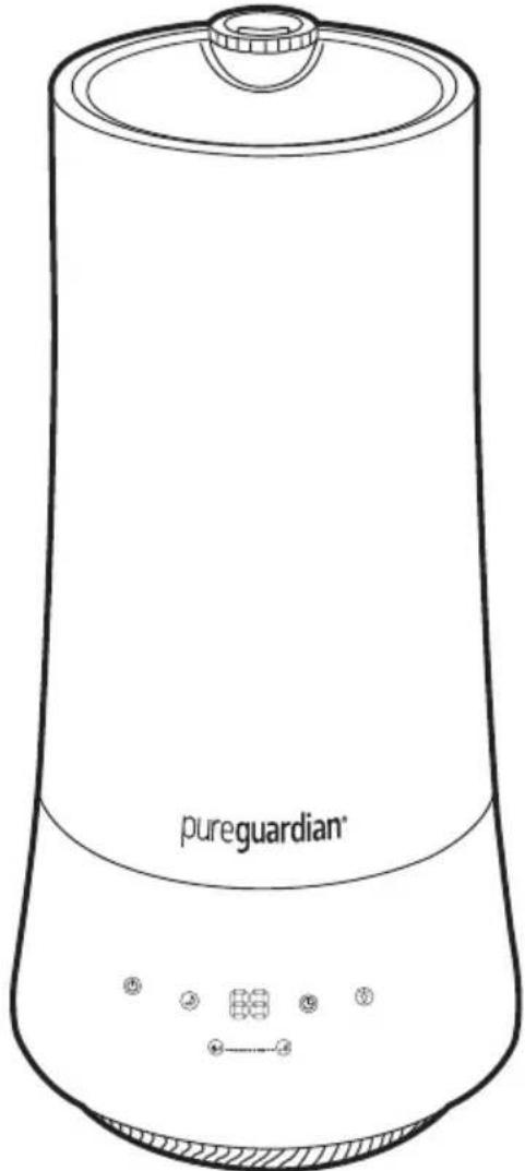 PureGuardian H997W - UTILISATION ET INSTRUCTIONS D'ENTRETIEN - 1