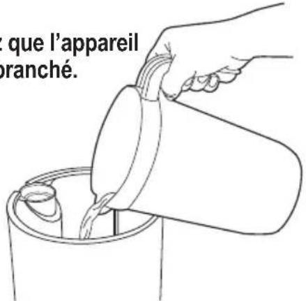 PureGuardian H997W - REMPLISSAGE - Vérifiez que l'appareil est débranché. - 2