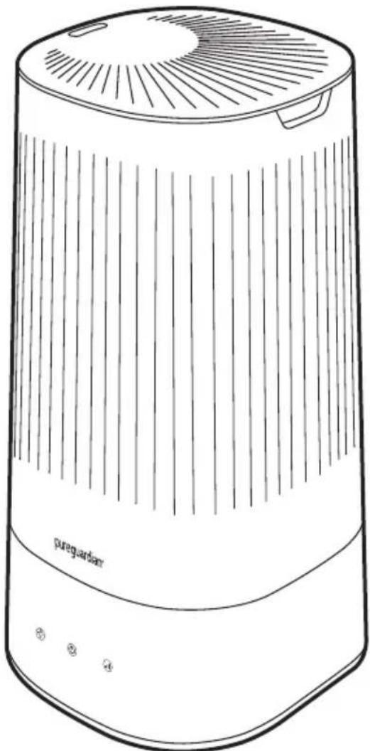 PureGuardian H980W - UTILISATION ET INSTRUCTIONS D'ENTRETIEN - 1
