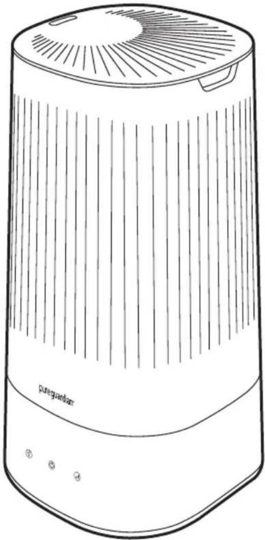 PureGuardian H980W - INSTRUCCIONES DE USO Y CUIDADO - 1