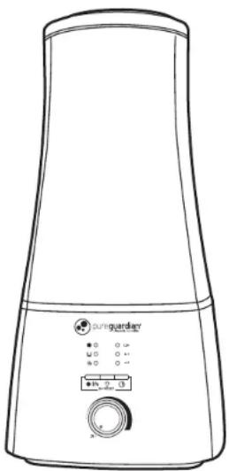PureGuardian H5450BCA - UTILISATION ET INSTRUCTIONS D'ENTRETIEN - 1