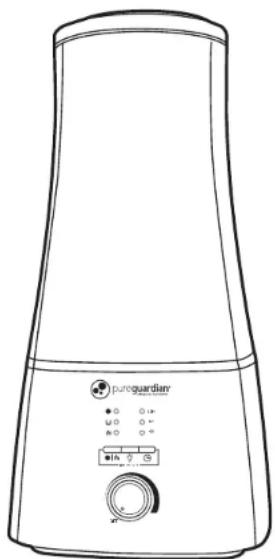 PureGuardian H5450BCA - INSTRUCCIONES DE USO Y CUIDADO - 1