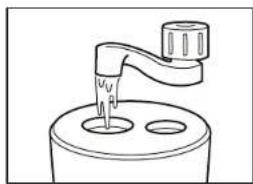 PureGuardian H920BL - FILLING - Make sure unit is unplugged. - 2