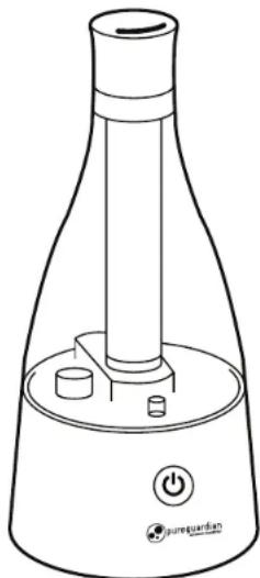 PureGuardian H920BL - UTILISATION ET INSTRUCTIONS D'ENTRETIEN - 1