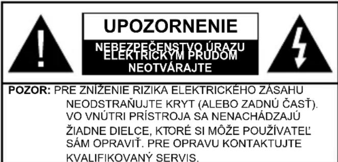 JVC LT-43VA3035 - BezpečnostnéPokyny - 1