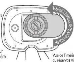 TOURNEZ DUIS DE L'AGNATHAIRE Vue de l'intérieur du réservoir vio