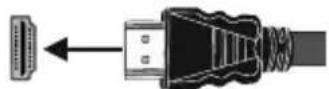 JVC LT-43VAQ6135 - Branchement HDMI - 1