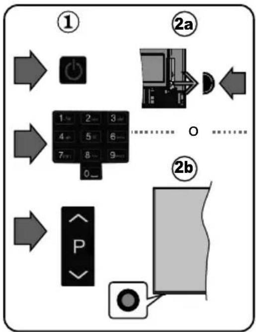 JVC LT-50VU3105 - Para encender el televisor (En función del modelo) - 1