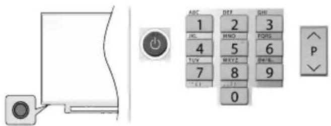 JVC LT-65VA8035 - Switching on the TV - 2