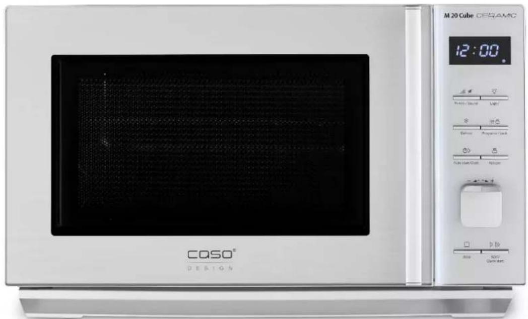 CASO M 20 Cube Ceramic - Руководство по эксплуатации Микроволновая печь M 20 Cube Ceramic - 1