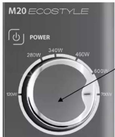 CASO M 20 Ecostyle Pro - Bedieningspaneel en display - 1