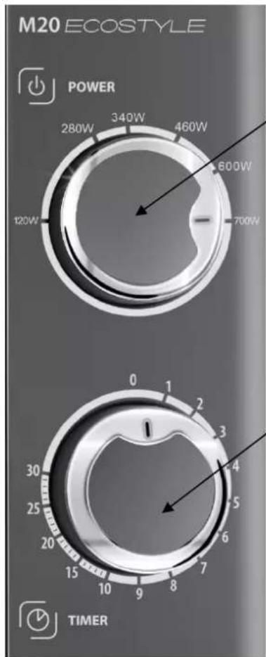CASO M 20 Ecostyle Pro - Bedienelemente und Anzeige - 1