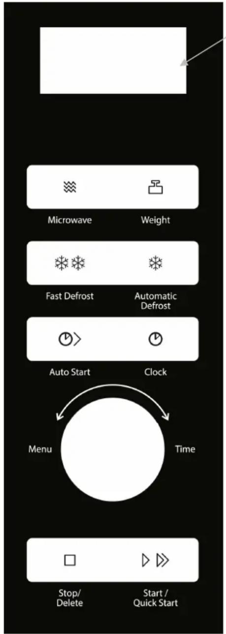 CASO MI 30 Ceramic - Panel de control y pantalla - 1