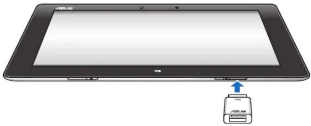 ASUS VivoTab RT Mobile Dock - Utiliser le dongle USB - 1