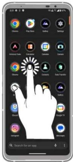 ASUS ROG Phone 7 Ultimate - Ouvrir une application - 1