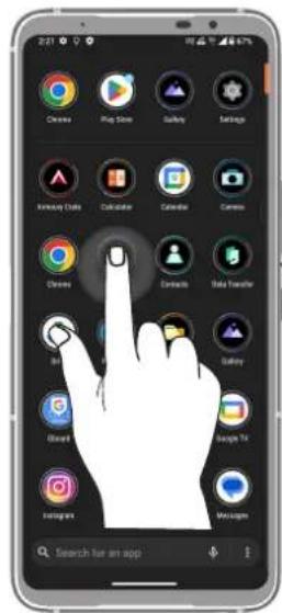 ASUS ROG Phone 7 Ultimate - Déplacer ou supprimer un élément - 1