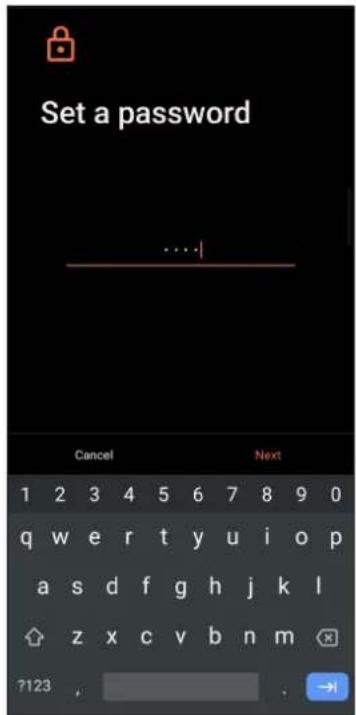ASUS ROG Phone 7 Ultimate - Mot de passe - 1