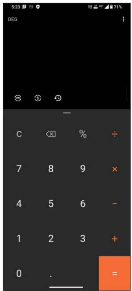 ASUS ROG Phone 7 Ultimate - Lancer la calculatrice - 2