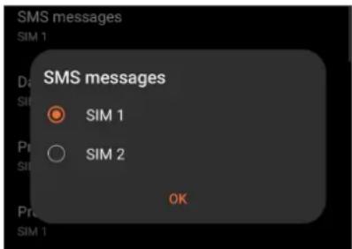 ASUS ROG Phone 7 Ultimate - Affecter une carte SIM aux SMS - 1