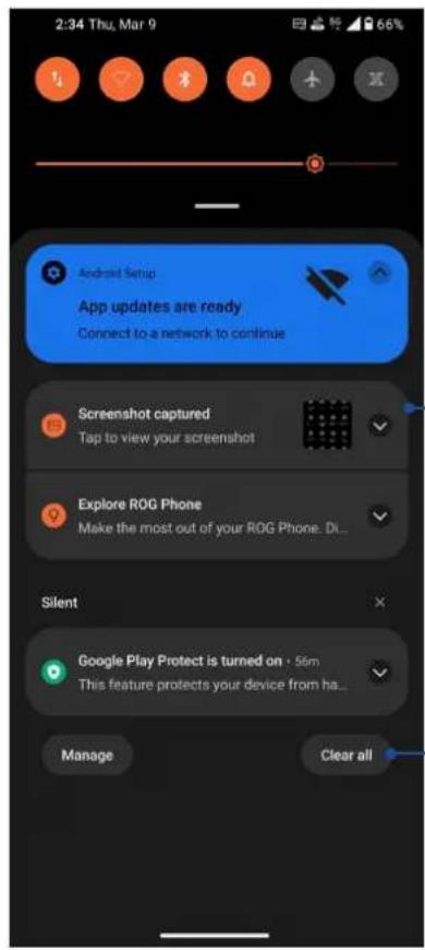 ASUS ROG Phone 7 Ultimate - Notifications - 1