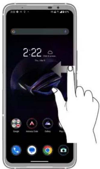 ASUS ROG Phone 7 Ultimate - Naviguer entre plusieurs pages ou écrans - 1