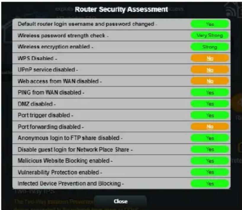 ASUS RT-AX5400 - Pour configurer la protection du réseau : - 1