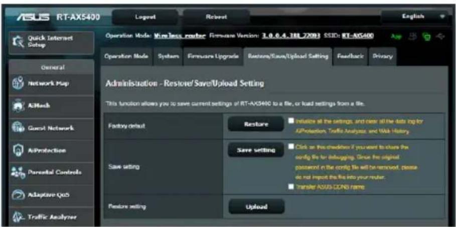 ASUS RT-AX5400 - - Serveur DHCP désactivé : - 2