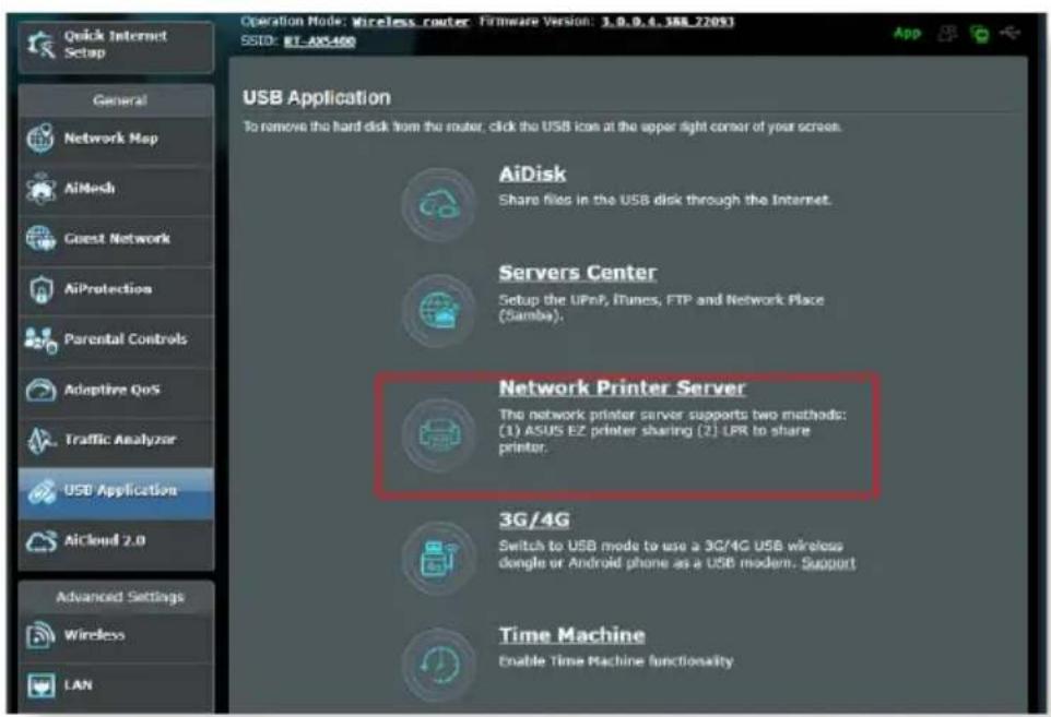 ASUS RT-AX5400 - Utilitaire ASUS EZ Printer Sharing - 1