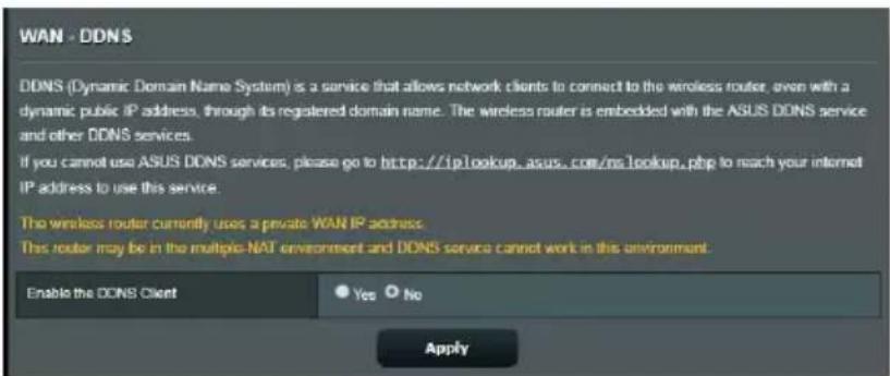 ASUS RT-AX57 - Service DDNS - 1