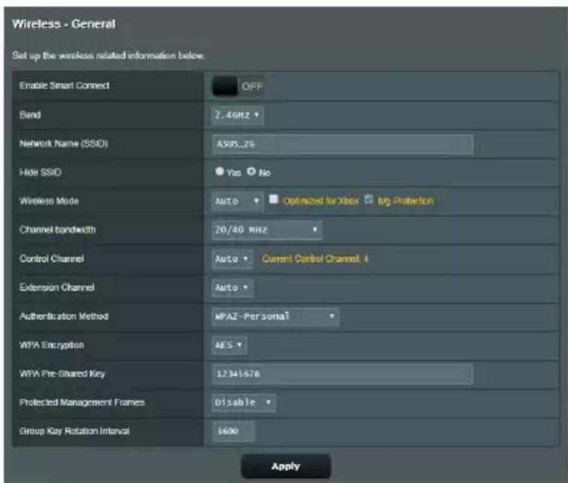 ASUS RT-AX57 - - Serveur DHCP désactivé : - 2