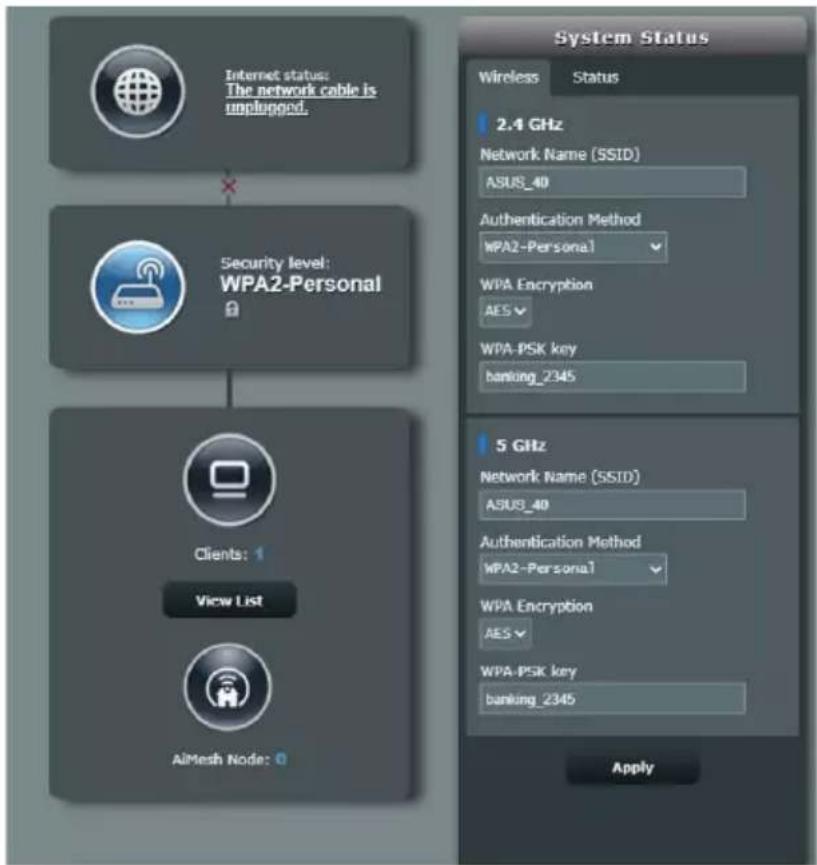 ASUS RT-AX57 - Utiliser la carte du réseau - 1