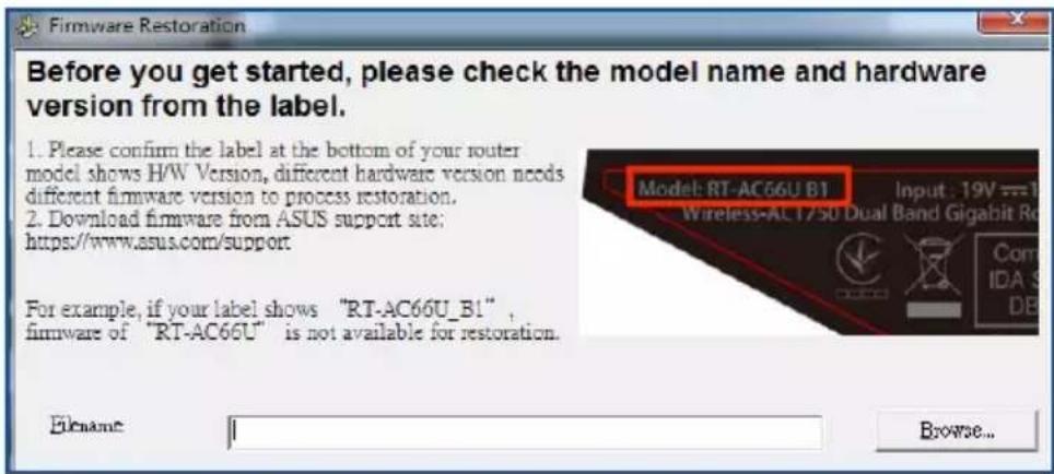 ASUS RT-AX57 - Firmware Restoration (Restauration du firmware) - 1