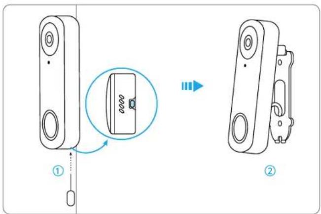 REOLINK Video Doorbell PoE - Rimuovere il campanello - 1