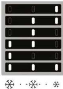 PRIVILEG PRC 8GS1 - LEDs branden Temperatuur instellen - 1
