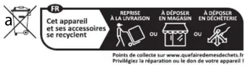PRIVILEG PRC 8VS1 - MISE AU REBUT DES APPAREILS ÉLECTROMÉNAGERS - 1